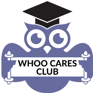 Whoo Cares Club Logo 